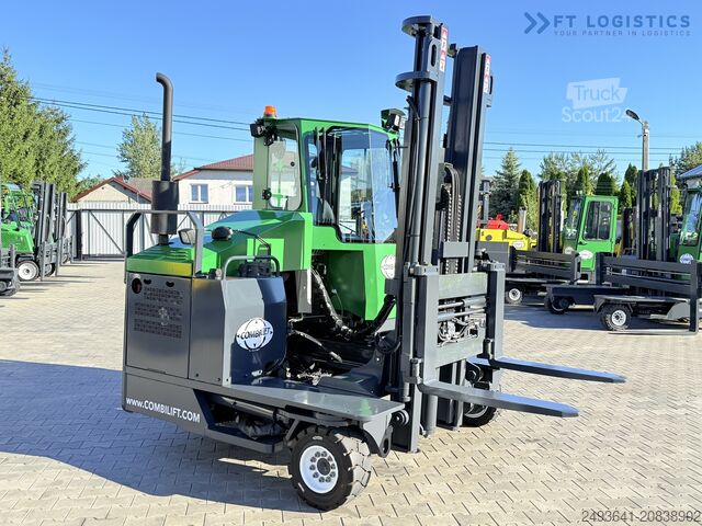 Dört yollu forklift Combilift C3500 DIESEL DUPLEX 4100 FREE LIFT CABIN