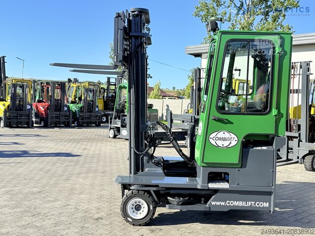 Dört yollu forklift Combilift C3500 DIESEL DUPLEX 4100 FREE LIFT CABIN