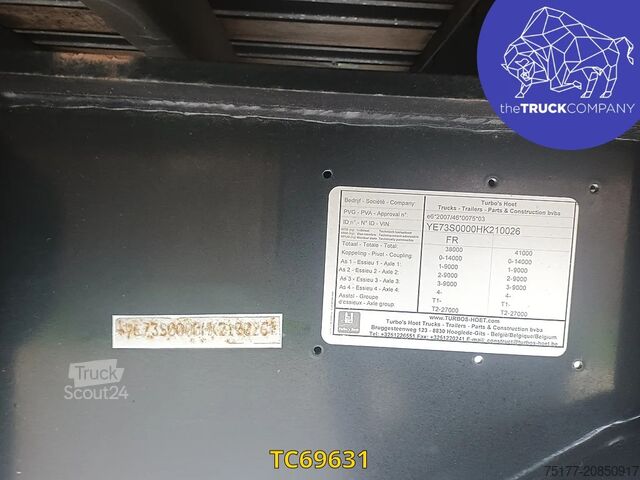 Transporte de contenedores Hoet Trailers 