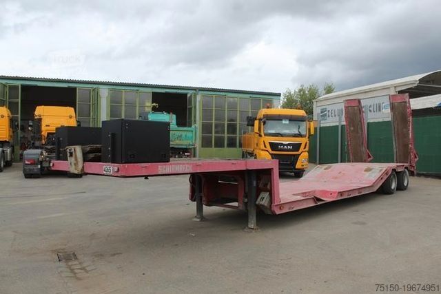 Semiremorcă cu platformă joasă  Gföllner SAL 2/20 TL - TIEFBETT - Nr.: 636