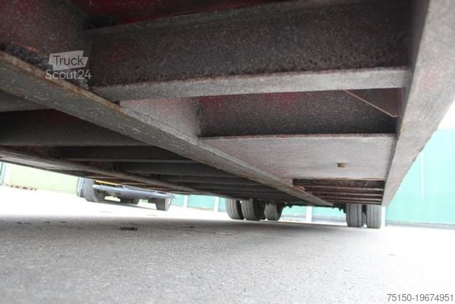Semiremorcă cu platformă joasă  Gföllner SAL 2/20 TL - TIEFBETT - Nr.: 636