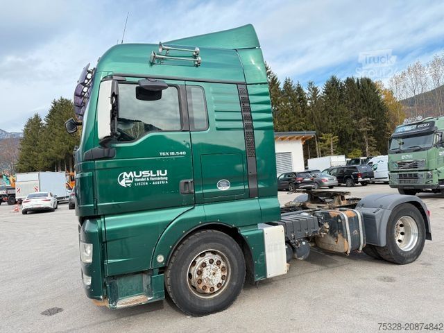 Standard SZM MAN TGX 18.540 4X2 BL EEV Kipphydraulik voll