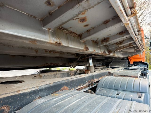 Pašizgāzējs kravas automašīna STEYR 33S46 6X4BB Retarder Kipper Kran PK 29002-6 Seil