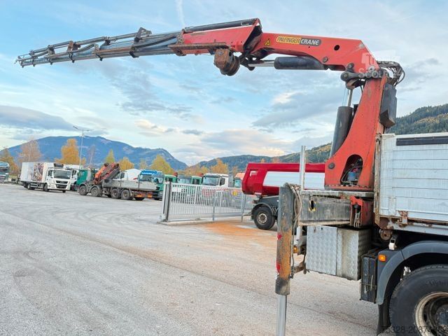 Pašizgāzējs kravas automašīna STEYR 33S46 6X4BB Retarder Kipper Kran PK 29002-6 Seil