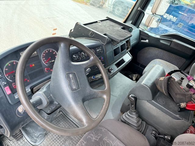 Pašizgāzējs kravas automašīna STEYR 33S46 6X4BB Retarder Kipper Kran PK 29002-6 Seil