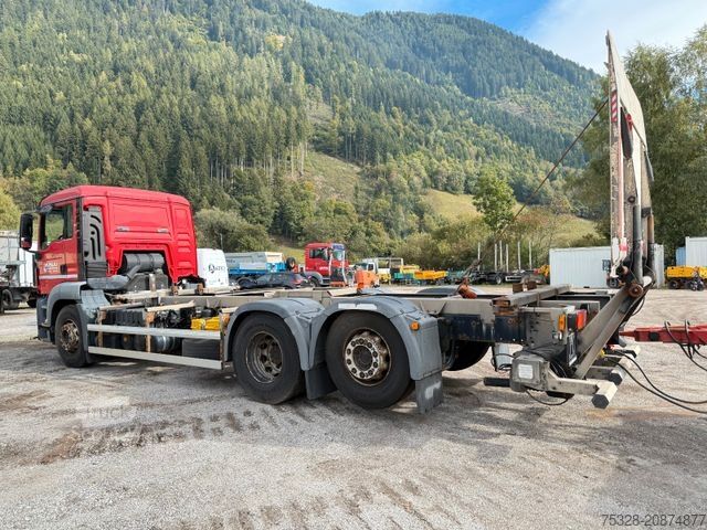 Camion con cassone intercambiabile MAN TGS 26.440 6X2 Lift WAB Hebebbühne