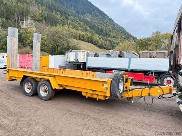 Tieflader Anhänger HUMER TT 10,5 7850Kg Nutzlast
