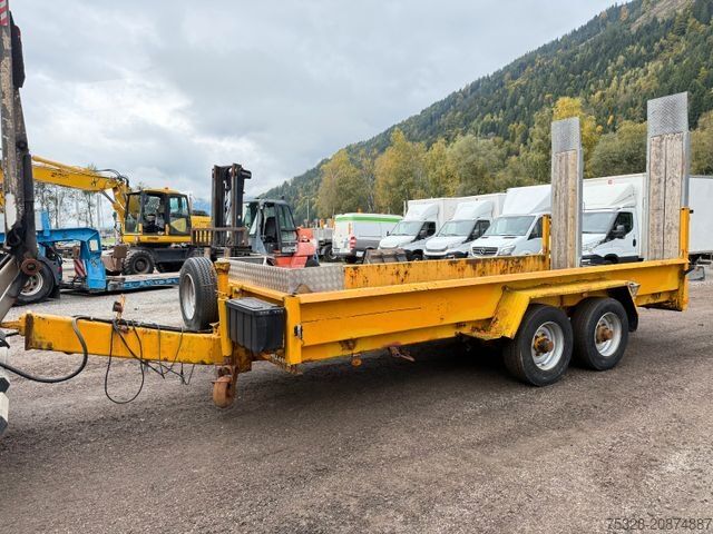 Tieflader Anhänger HUMER TT 10,5 7850Kg Nutzlast