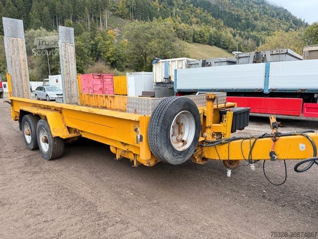 Tieflader Anhänger HUMER TT 10,5 7850Kg Nutzlast