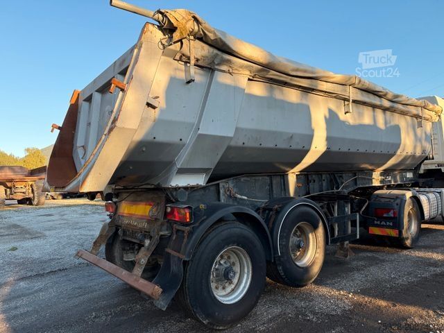 Semirremolque volquete SCHWARZMÜLLER HKS 2 Achs Liftachse 24m³ Hardox Tüv