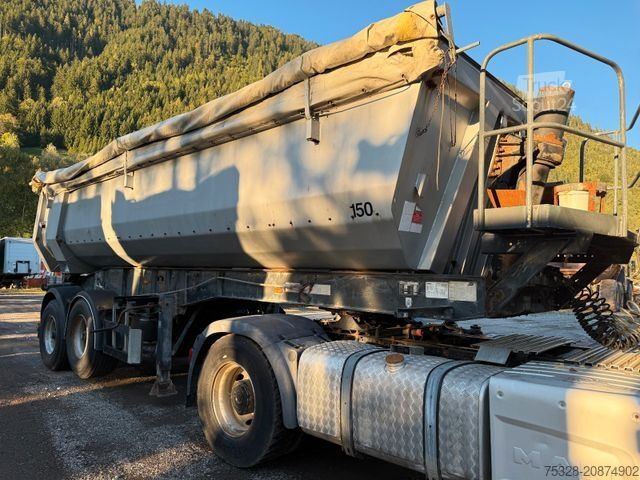 Semirremolque volquete SCHWARZMÜLLER HKS 2 Achs Liftachse 24m³ Hardox Tüv