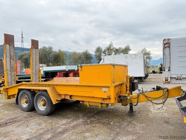 Tieflader Anhänger HUMER TT 13,6 10720Kg Nutzlast