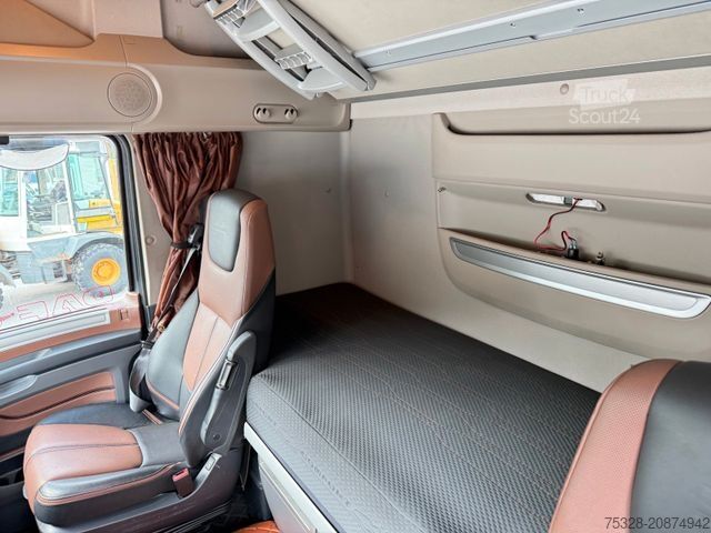 Autocarro con cassone fisso DAF XF 530 LL Pritsche Kran Palfinger PK 23002 TOP!