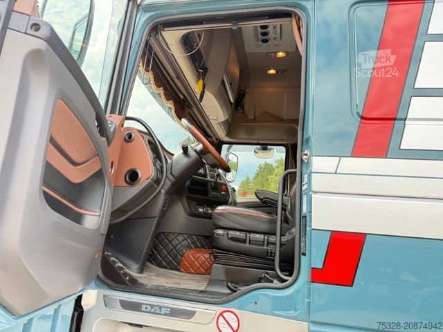 Autocarro con cassone fisso DAF XF 530 LL Pritsche Kran Palfinger PK 23002 TOP!