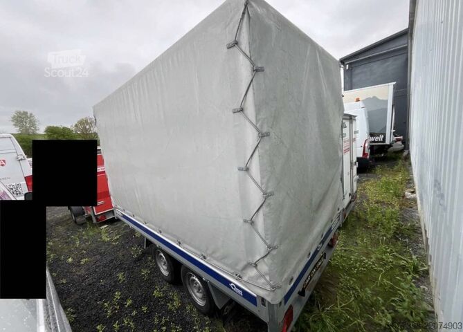 Otvorený príves s plachtou Blyss K270 Pritsche Plane  1 HAND   TÜV NEU