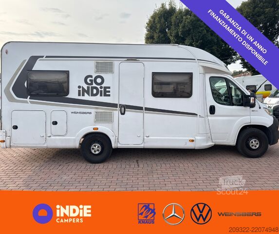 Camper semintegrato Fiat Ducato Weinsberg Carasuite del 2019 Manual | Fully equipped