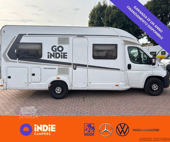 Camper semintegrato Fiat Ducato Weinsberg Carasuite del 2019 Manual | Fully equipped