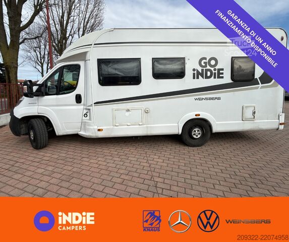 Half-integraal camper Fiat Ducato Weinsberg Carasuite del 2019 Manual | Fully equipped