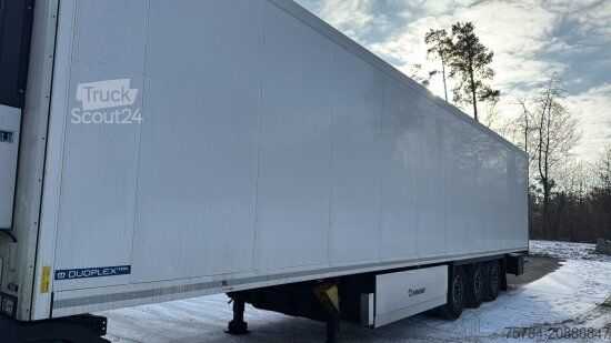 Semirremolque de plataforma baja KRONE 3-ACHS KüHLAUFLIEGER, THERMO KING, DOPPELSTOCK,  MIETAUF MöGLICH