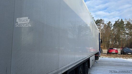 Semirremolque de plataforma baja KRONE 3-ACHS KüHLAUFLIEGER, THERMO KING, DOPPELSTOCK,  MIETAUF MöGLICH