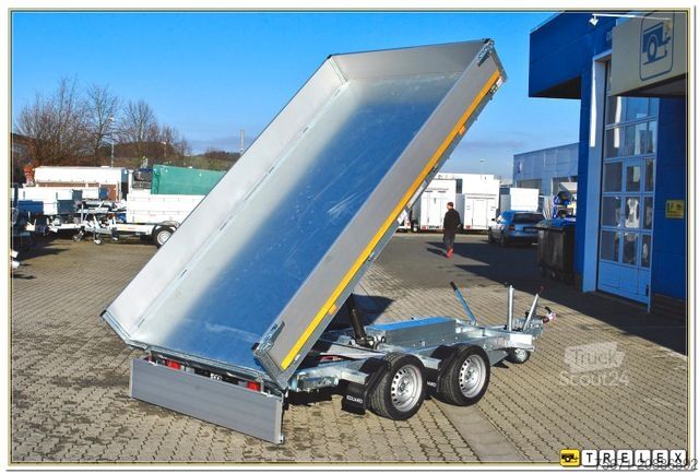 Prikolica s tristranskim prevračanjem EDUARD K3318 3500 kg 3S-Kipper Elektro Rampen