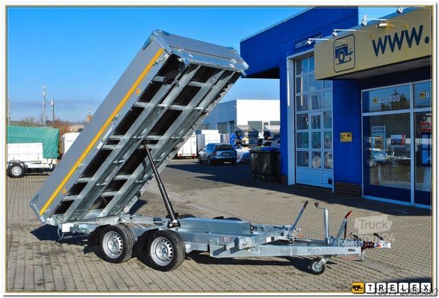 Prikolica s tristranskim prevračanjem EDUARD K3318 3500 kg 3S-Kipper Elektro Rampen