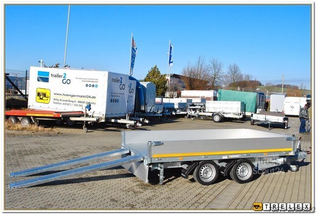 Prikolica s tristranskim prevračanjem EDUARD K3318 3500 kg 3S-Kipper Elektro Rampen
