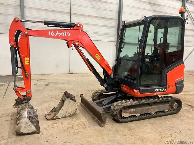Minigraafmachine Kubota KX 027-4