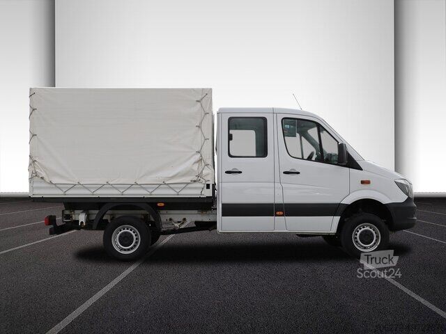 Transportador con plataforma y toldo Mercedes-Benz Sprinter 316CDI DOKA,Allrad,Klima