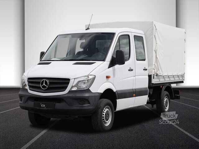 Transportador con plataforma y toldo Mercedes-Benz Sprinter 316CDI DOKA,Allrad,Klima