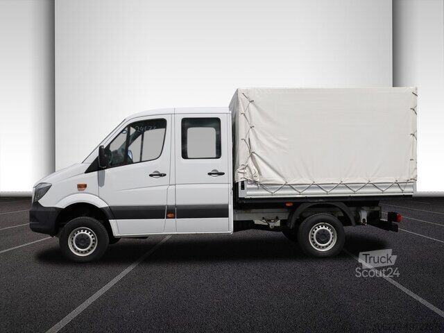 Transportador con plataforma y toldo Mercedes-Benz Sprinter 316CDI DOKA,Allrad,Klima