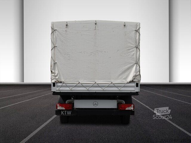 Transportador con plataforma y toldo Mercedes-Benz Sprinter 316CDI DOKA,Allrad,Klima