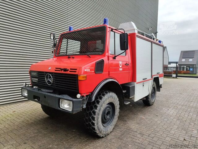 Brandbil Unimog U 1250L 4x4