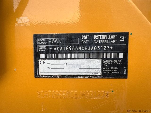 Riteņu iekrāvējs CATERPILLAR 966M