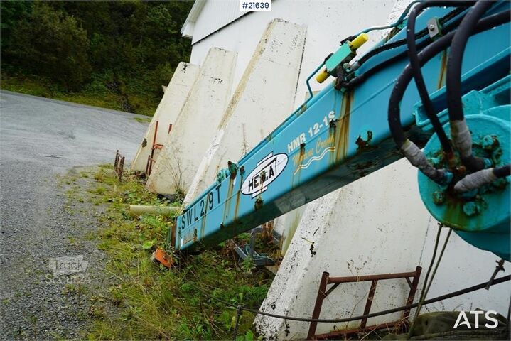 Ferramenta de elevação  Heila HMR12-1S crane with winch (used on boat)