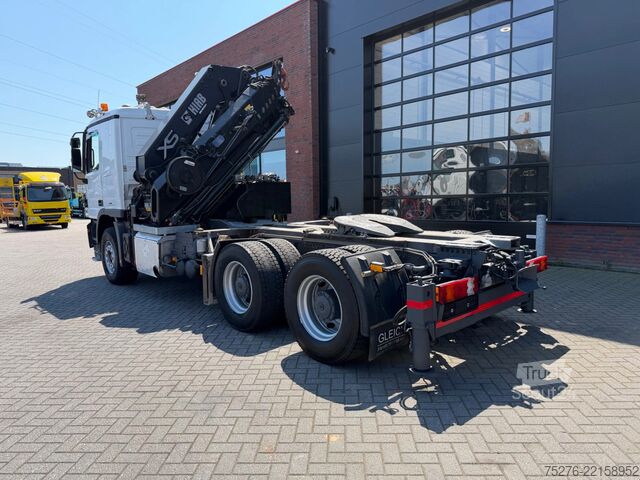 Zware belasting Mercedes-Benz Actros 2655 V8 6x4 Tractor unit Hiab 422-5 Euro 5