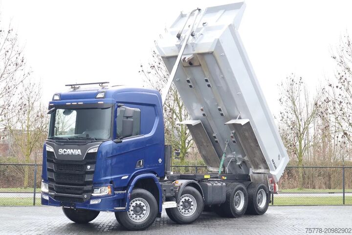 Kipper Scania R650 V8 NGS | 8X4 | FULL STEEL | BIG AXLES | RE...