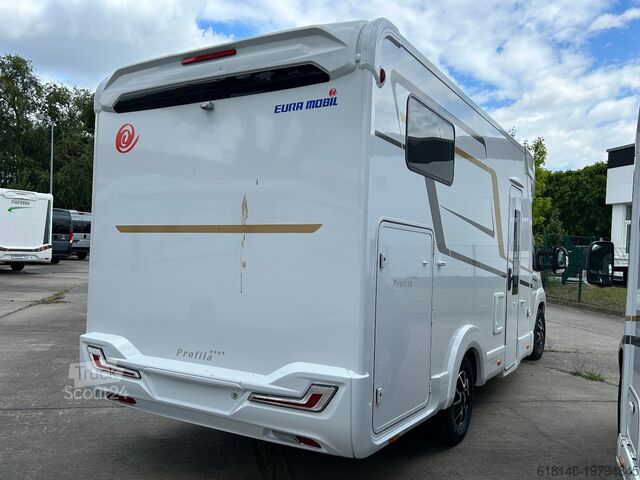 Halvintegrerad husbil EURA MOBIL PROFILA T 695 EB CAM PANO SD KAM LM