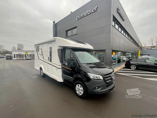 Halvintegrerad husbil EURA MOBIL PROFILA T 696 EB MONDIAL P. LITHIUM+SOLAR+SAT/TV