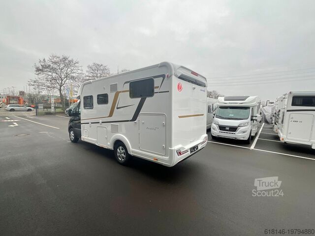 Halvintegrerad husbil EURA MOBIL PROFILA T 696 EB MONDIAL P. LITHIUM+SOLAR+SAT/TV