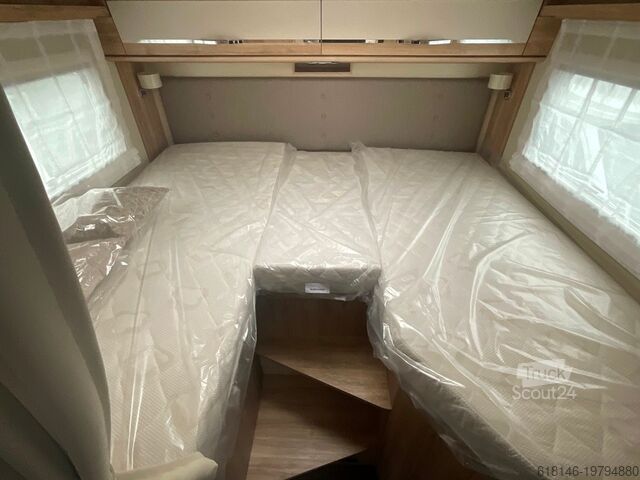 Halvintegrerad husbil EURA MOBIL PROFILA T 696 EB MONDIAL P. LITHIUM+SOLAR+SAT/TV