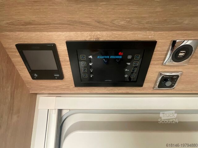 Halvintegrerad husbil EURA MOBIL PROFILA T 696 EB MONDIAL P. LITHIUM+SOLAR+SAT/TV
