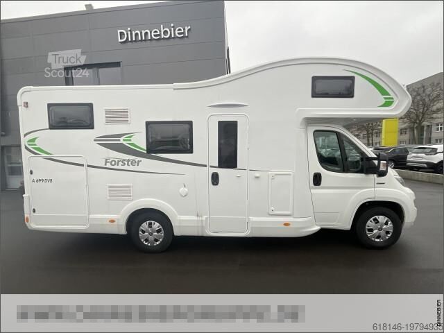 Alkoof camper FORSTER A 699 DVB MARKISE / KLIMA /FAHRTRÄ / DAB