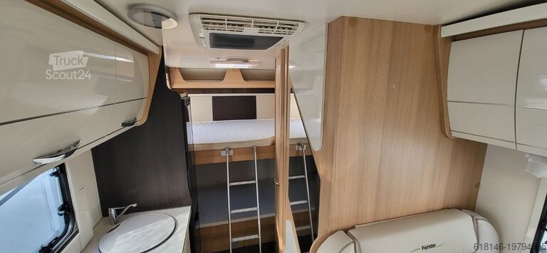 Alkoof camper FORSTER A 699 DVB MARKISE / KLIMA /FAHRTRÄ / DAB