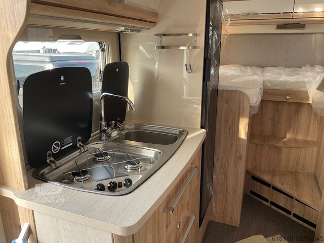 Halvintegrerad husbil EURA MOBIL PROFILA T 676 EB MAXI 4,4 t / Mondial Plus