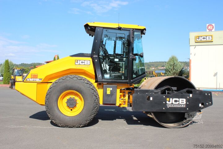 Rouleau compacteur, climatisation, compactage, contrôle JCB Vibromax VM 118 D