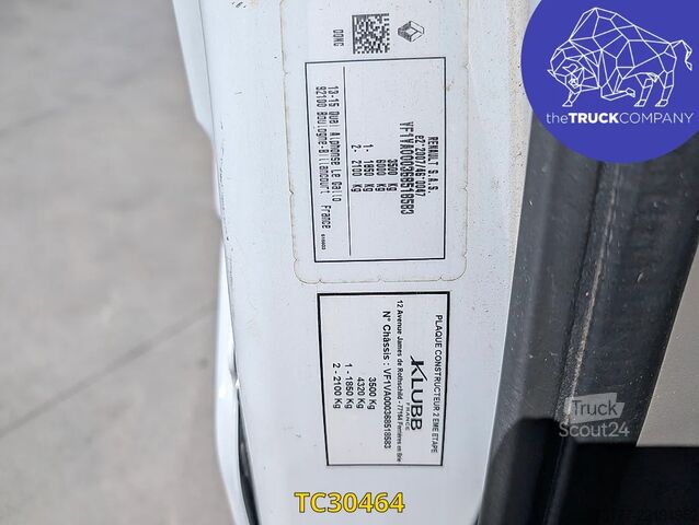 Emelőplatform Renault Master 145.35 nacelle klubb