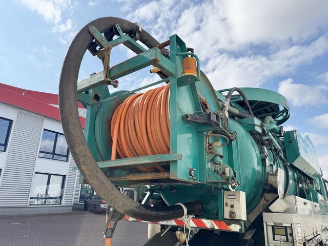 Camion à usage spécial Mercedes-Benz Actros 3348 6x4 Actros 3348 6x4, V8, Kroll Saug-/Spülwagen ca. 14m³, Wasserrückgewinnung, Funk