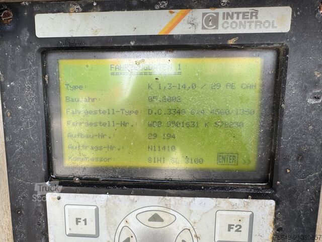 Camion à usage spécial Mercedes-Benz Actros 3348 6x4 Actros 3348 6x4, V8, Kroll Saug-/Spülwagen ca. 14m³, Wasserrückgewinnung, Funk