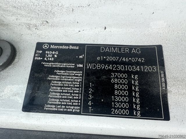 Camion benne à bras amovible Mercedes-Benz Arocs 3253 K 8x4/4 Arocs 3253 K 8x4/4, Retarder, Motorabtrieb